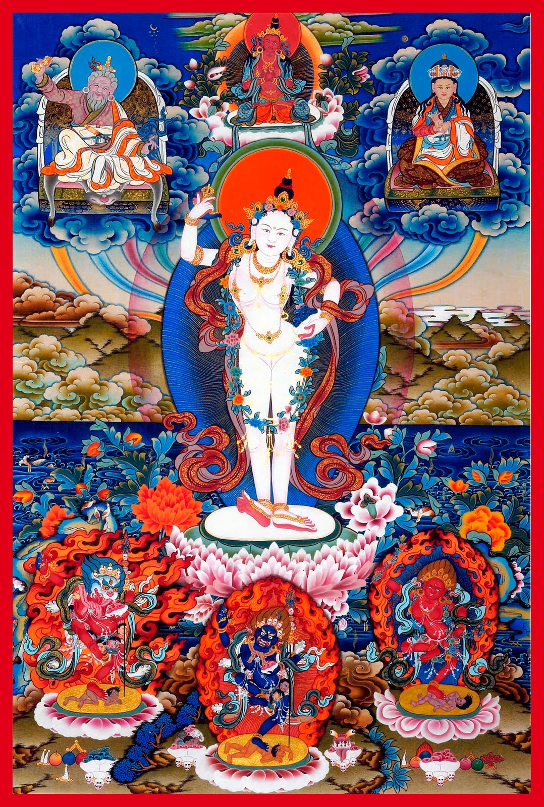 Khandro Tuktik thangka